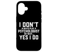 Psychologist Costume Clinical Behavioral Psychology Analysis Case for iPhone 16