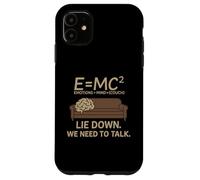 Psychologist E=MC² Therapy Couch Freud Psychotherapist Case for iPhone 11