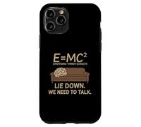 Psychologist E=MC² Therapy Couch Freud Psychotherapist Case for iPhone 11 Pro