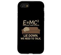 Psychologist E=MC² Therapy Couch Freud Psychotherapist Case for iPhone SE (2020) / 7/8