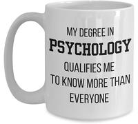 Psychologist Novelty Coffee Mug - Funny Gift for Psychology Graduates/Students/Psychologists | Retirement/Appreciation11 Oz Novelty Drinking Cup