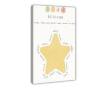 Psychologists' Breathing Techniques And Emotion Regulation 1 Canvas Poster Bedroom Decor Landscape Office Room Decor Gift 16x24inch(40x60cm)