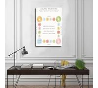 Psychologists' Breathing Techniques And Emotion Regulation Canvas Poster Bedroom Decor Landscape Office Room Decor Gift 12x18inch(30x45cm)