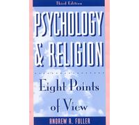 Psychology and Religion: Eight Points of View (Littlefield Adams Quality Paperbacks)
