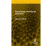 Psychology and Social Structure