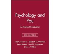 Psychology and You: An Informal Introduction, 3rd Edition