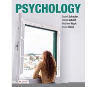 Psychology by Daniel Schacter, Gilbert Daniel, Nock Matthew, ... - 9781319488512