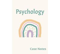 Psychology Case Notes: A session notebook for easy patient case notes and planning