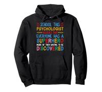 Psychology Counselor - School Psychologist Believes Everyone Pullover Hoodie