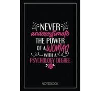 Psychology Degree Graduation Women PhD PsyD Doctorate Gift Notebook: Blank Notebook for Class of 2022 Seniors, 2022 Graduation Gift, Lined Notebook (6”x9“) 110 Pages, College Ruled Composition Book