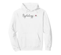 Psychology Heart cute handwritten Typography Gift Pullover Hoodie