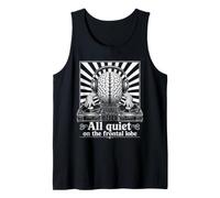Psychology Humor All Quiet On The Frontal Lobe Brain Fog Tank Top