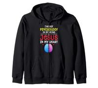 Psychology - Jesus Loving Psychologist Zip Hoodie