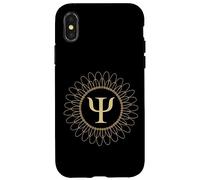 Psychology Logo Psychologist Student Teacher Researcher Gift Case for iPhone X/XS