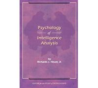 Psychology of Intelligence Analysis