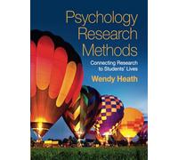 Psychology Research Methods: Connecting Research to Students' Lives