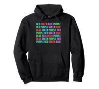 Psychology Stroop Test Psychology Lover Major Psychologist Pullover Hoodie