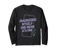 Psychology Student Finals Stress Humor Brain Nerd Pride Long Sleeve T-Shirt
