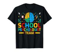 Psychology Teacher Counselor School Psychologist Team T-Shirt