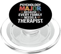 Psychology Therapist For Every Family Quote PopSockets PopGrip for MagSafe
