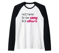 PSYCHOLOGY VALUE STRONG CONFIDENCE Raglan Baseball Tee