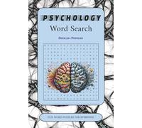 Psychology Word Search Puzzle Book: Word Search with Easy to Read Print about Psychology, Mind, Mental Health and More | 6x9 inches, 110 pages | 50+ ... Gifts for Vacation, Holidays and Free Times