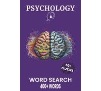 Psychology Word Search Puzzle Book: Word Searches with Easy to Read Print about Psychology, Famous Psychologists, Self-Care and More | 6x9 inches, 110 ... for Vacations, Holidays and Free Times.