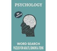 Psychology Word Search Puzzle Book: Word Searches with Easy to Read Print about Psychology, Psychology Terms, Human Behavior and More | 6x9 inches, ... for Vacations, Holidays and Spare time.