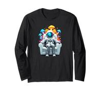 Psychonaut - an Explorer of The Mind!, Psychedelic meditator Long Sleeve T-Shirt