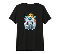 Psychonaut - an Explorer of the Mind!, Psychedelic meditator Premium T-Shirt