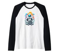 Psychonaut - an Explorer of The Mind!, Psychedelic meditator Raglan Baseball Tee