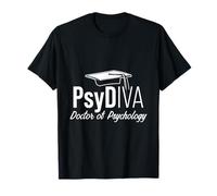 PsyD Doctor of Psychology PsyDiva Doctorate Graduation T-Shirt