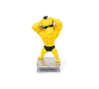 (Psyduck, One size) Anime Gk Pikachu Bulbasaur Statue Figurine Bodybuilding Series Collection