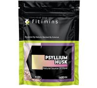 Psyllium Husk Fibre Supplement 1400mg | High Strength Vegan Capsules | 120 Count | 2-Month Supply | Prebiotic Soluble Fibre for Weight Loss, Digestion, Gut Health & Bloating | Fitimins