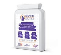 Psyllium Husks Supplement 1500 mg Serving - 90 Cap - | Vegans | Contains No Common Allergens | UK | BIOME Bodyguard Fibre| Mental Health | Thyroid| Gut Microbiome Support