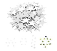 Psyqtsuary Star Shape Small Mirrors for Crafts, 200 Pcs 1x1 Inch Craft Mirrors Mirror Tiles Self Adhesive Fancy Acrylic Mini Mirror Pieces for Craft Art Door Wall