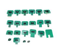 Psytfei 22pcs LED BDM Frame Probe Adapters Green | BDM Adapter, ABS Material, For Bosch, Professional Chip Tuning Tool