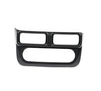 Psytfei Central Control AC Air Conditioning Panel Cover Trim Carbon Fiber Style for Ford Maverick Pickup 2022+