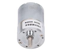 Psytfei Gear Motor DC 24V 800RPM High Torque Speed Reducing Electric Gearbox Motor Micro Speed Reduction Geared Motor for Robot