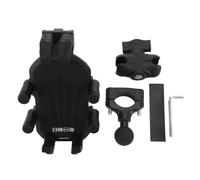 Psytfei Motorcycle Phone Mount With Vibration Dampener Security Lock Adjustable Handlebar Cellphone Holder Fit 4.9 To 8.1In Smartphones For Bike Scooter Atv