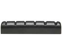 PT-1728-00 Graph Tech Black TUSQ XL 6-String Pre-Slotted Self-Lubricating Guitar Nut - Made in Canada Replacement Nut for Improved Tuning Stability and Tone. Precison slotted. L - 43.57 mm