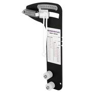 PT-1M Professional Sailboat Rigging Tension Gauge, Precision Sailboat Rigging Tension Meter for Wire Rope & Standing Rigging, Accurately Tune 2.55-4mm Rigging Cables, Range 0-360kg (0-800 lbs)