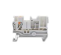 PT 2.5/1P Plug-in Terminal Block Push-in/Plug 2.5mm² Cable Socket PPH2.5-1/2/3/4/5/6/7/8/9/10 Pin Test Adapte Din Rail Connector(PT2.5-1P,1 Pc)