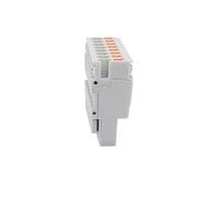 PT 2.5/1P Plug-in Terminal Block Push-in/Plug 2.5mm² Cable Socket PPH2.5-1/2/3/4/5/6/7/8/9/10 Pin Test Adapte Din Rail Connector(PPH2.5-8,1 Pc)