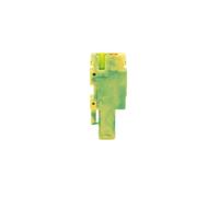 PT 2.5/1P Plug-in Terminal Block Push-in/Plug 2.5mm² Cable Socket PPH2.5-1/2/3/4/5/6/7/8/9/10 Pin Test Adapte Din Rail Connector(PPH2.5-1-PE,10 Pcs)