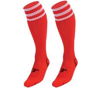 PT 3 Stripe Pro Football Socks Boys Red/White