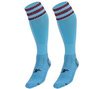 PT 3 Stripe Pro Football Socks Boys Sky/Maroon