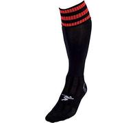 PT 3 Stripe Pro Football Socks LBoys Black/Red