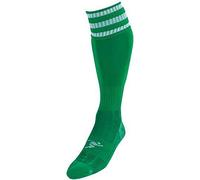 PT 3 Stripe Pro Football Socks Mens Green/White