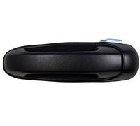 PT Auto Warehouse CH-3457A-RL - Outside Exterior Outer Door Handle, Textured Black - Driver Side Rear